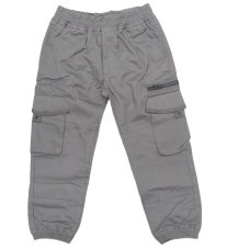 FDX11: Boys Dark Grey Straight Leg Cargo Pant (6-13 Years)